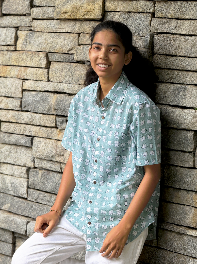 Sanganeri Jus'Shirts | Nature Inspired Handblock Prints!