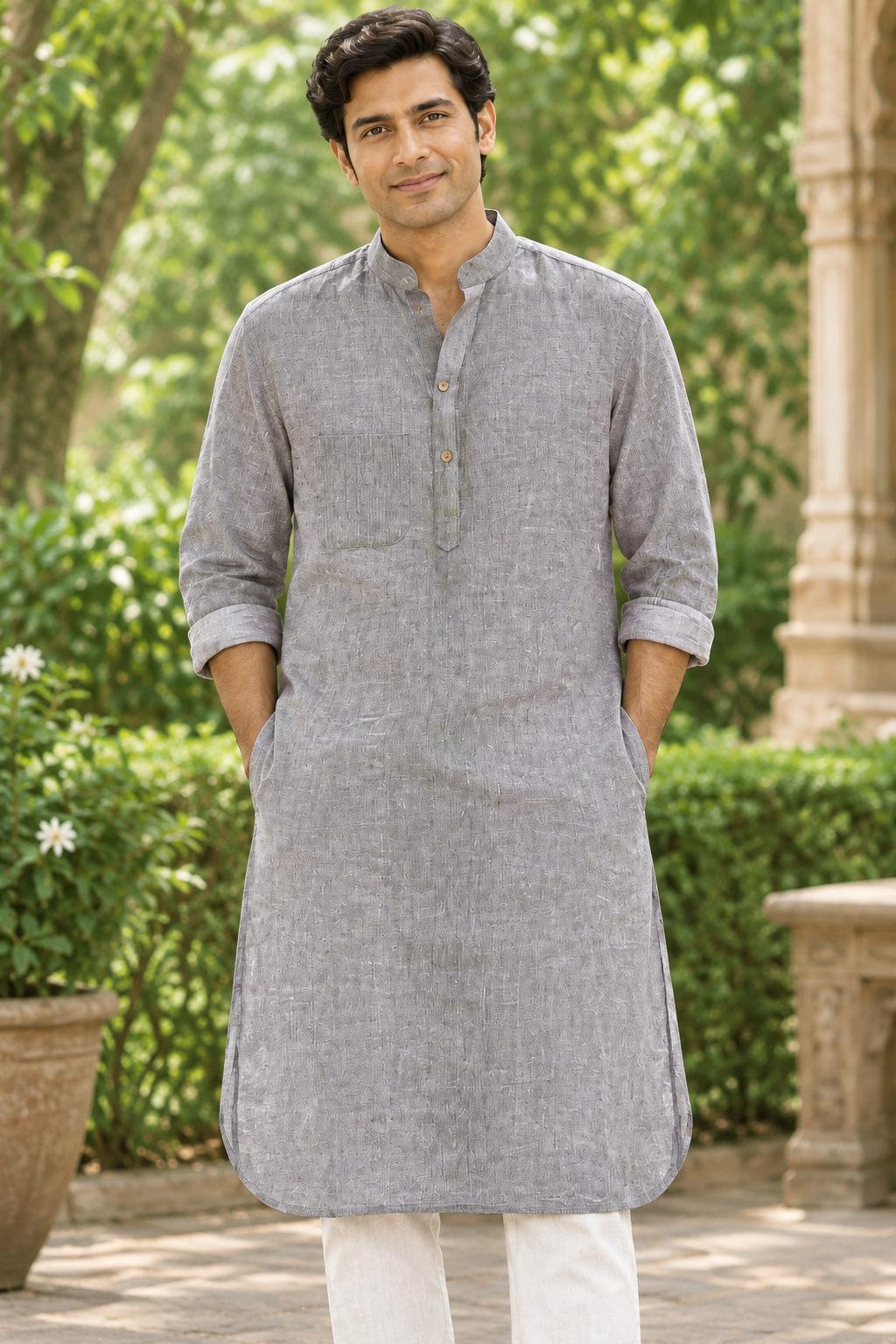 Mauve Kurta